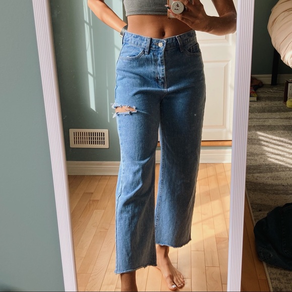 🌸 S O L D 🌸 Oak + Fort jeans 👖 - Picture 1 of 5